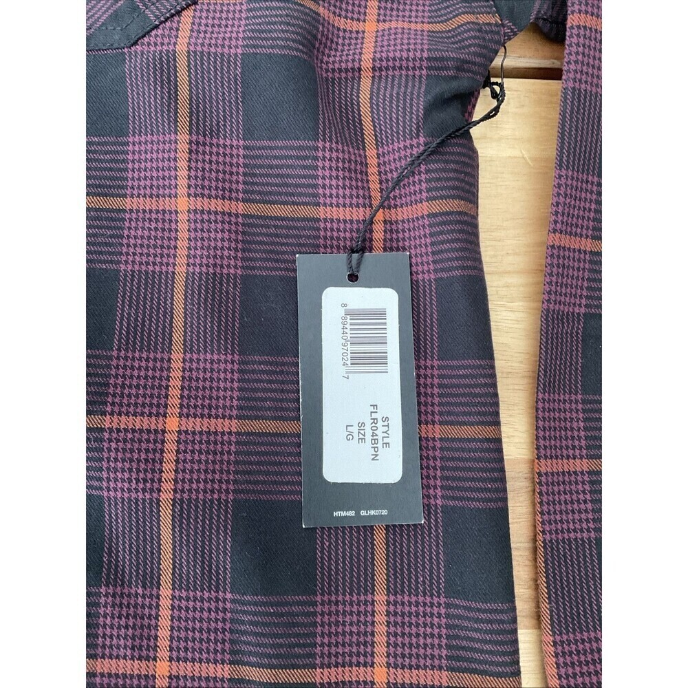 Dickies Bakerhill Oversized Button Up Long Sleeve Plaid Shirt Size Large NWT - Picture 5 of 8